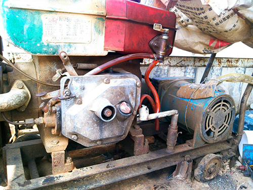 红原单杠柴油机发电机出租